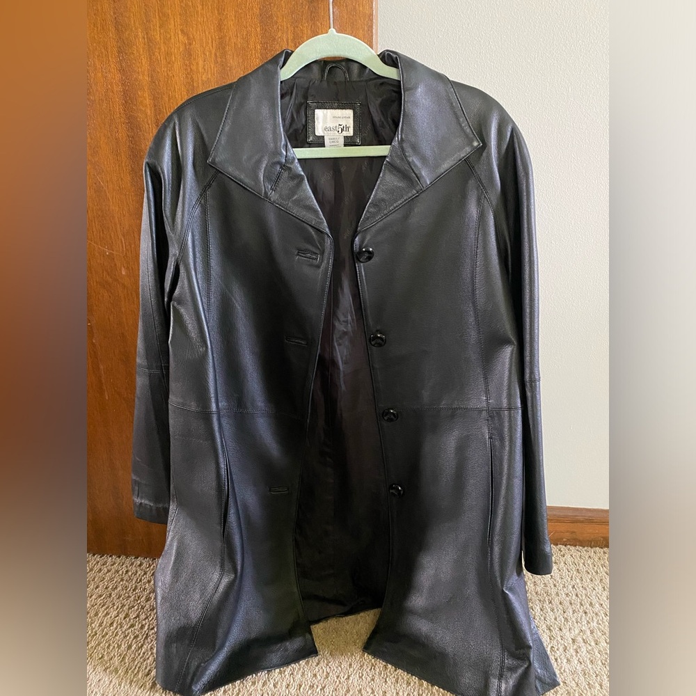 Long Leather Jacket